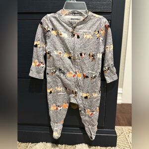 Old Navy Baby Happy Halloween Pets Zip 0-3 months